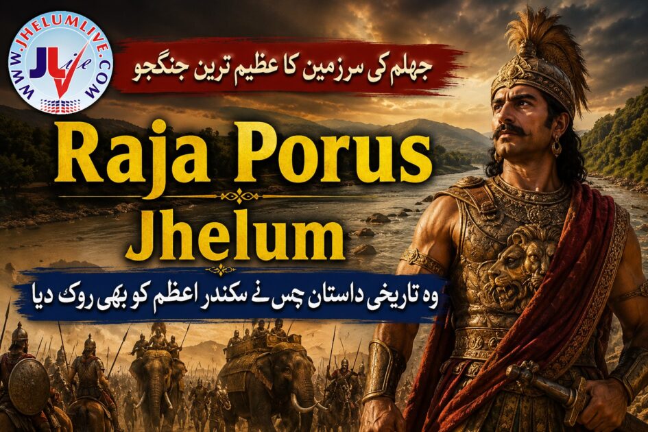 تاریخِ جہلم کی ایک لازوال شخصیت: راجہ پورس کی بہادری اور داستانِ شجاعت