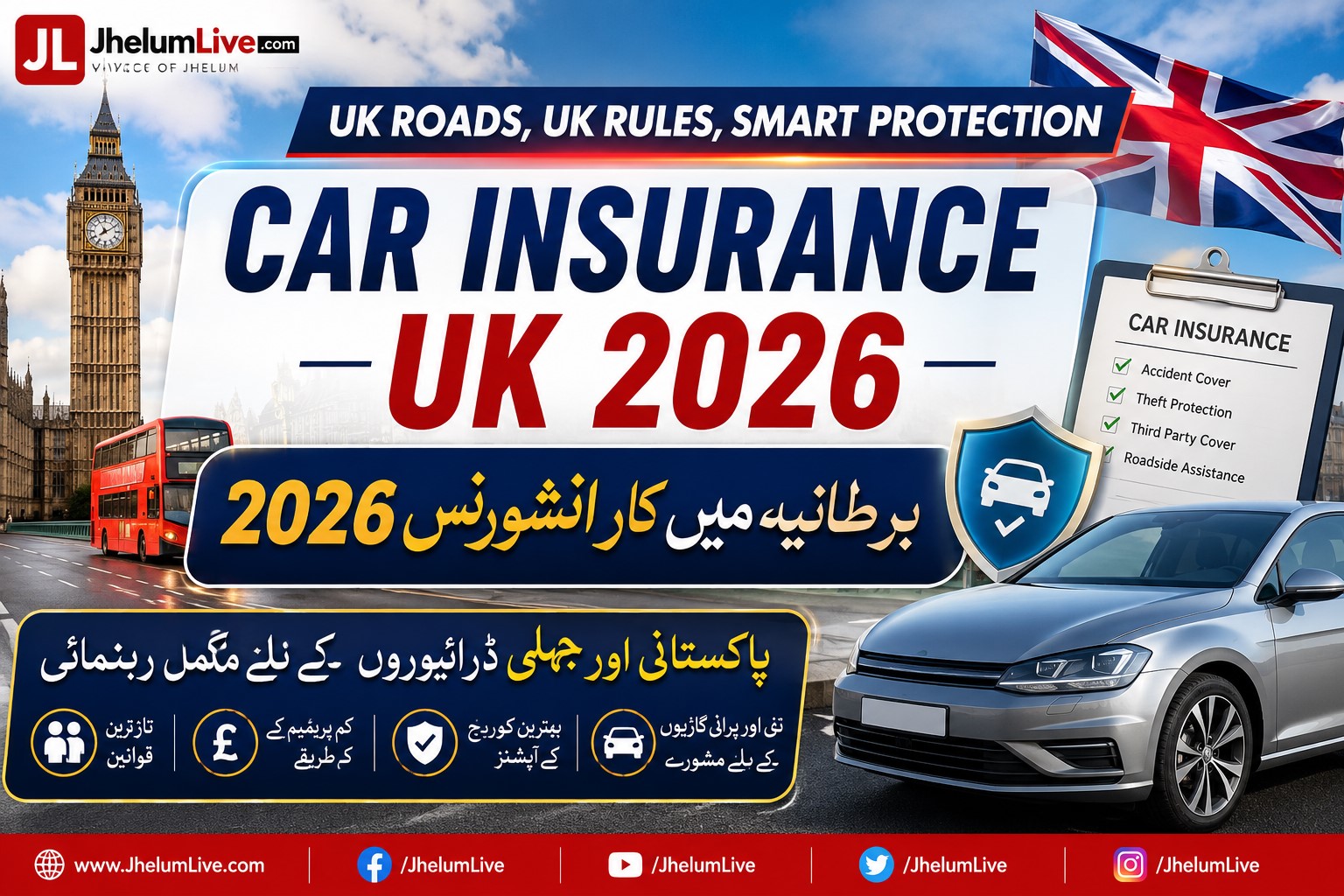 car insurance Jhelumi Pakistani UK Bradford 2026