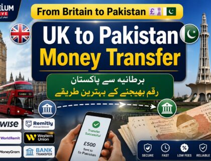 UK to Pakistan money transfer online platforms and mobile apps overview