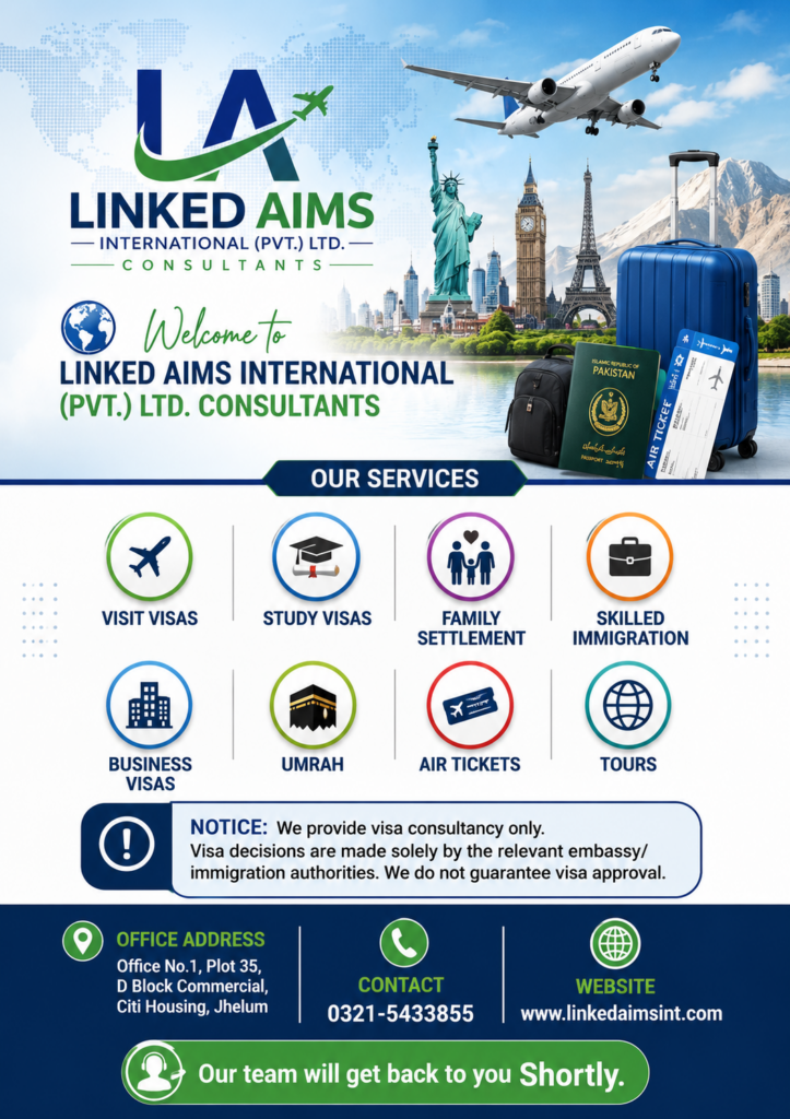 Welcome to Linked Aims International (Pvt.) Ltd. Consultants
