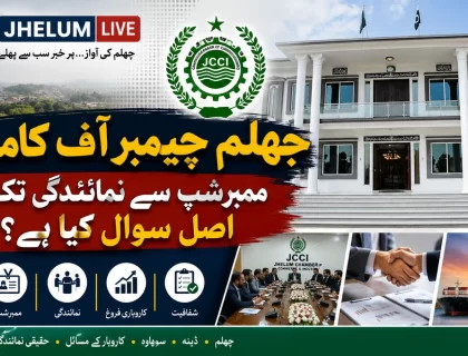 جہلم چیمبر آف کامرس کی ممبرشپ، کاروباری نمائندگی اور شفافیت کا جائزہ